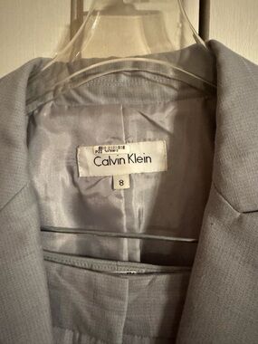 Calvin Klein Light Gray Women's Pantsuit